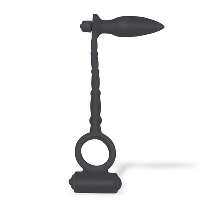 AFTERDARK - SUGILITE PLUG ANAL CON VIBRACIÓN Y ANILLO PARA EL PENE CON VIBRACIÓN