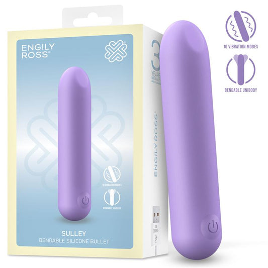 ENGILY ROSS - SULLEY BALA VIBRADORA SILICONA LÍQUIDA UNIBODY FLEXIBLE USB