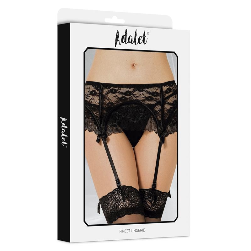 ADALET LINGERIE - SULLY SET LIGUERO DE ENCAJE Y TANGA
