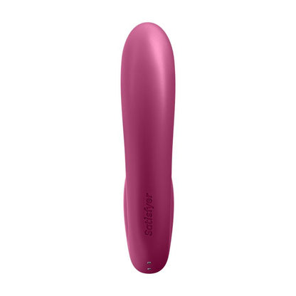 SATISFYER - SUNRAY BERRY SUCCIONADOR Y VIBRADOR 2 EN 1 SÚPER FLEXIBLE USB