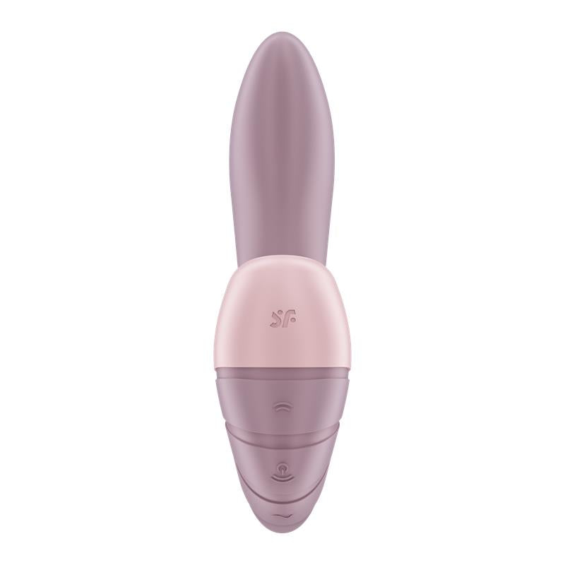 SATISFYER - SUPERNOVA OLD ROSE SUCCIONADOR Y VIBRADOR SUPER FLEXIBLE USB
