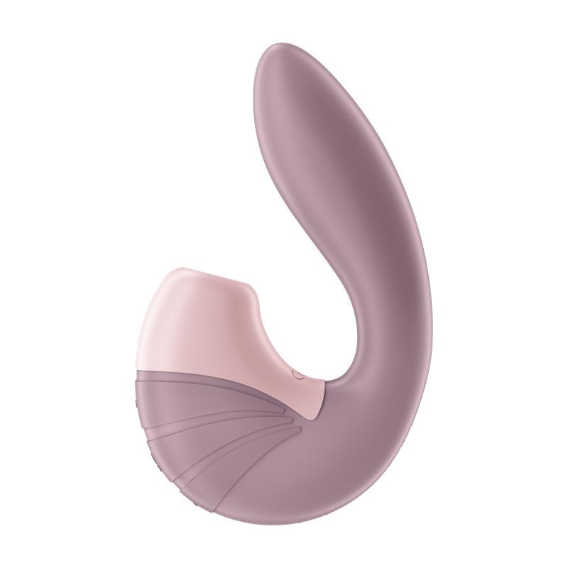 SATISFYER - SUPERNOVA OLD ROSE SUCCIONADOR Y VIBRADOR SUPER FLEXIBLE USB