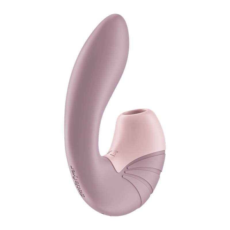 SATISFYER - SUPERNOVA OLD ROSE SUCCIONADOR Y VIBRADOR SUPER FLEXIBLE USB