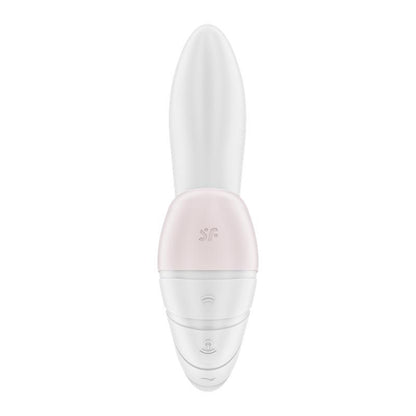 SATISFYER - SUPERNOVA SUCCIONADOR Y VIBRADOR SÚPER FLEXIBLE USB BLANCO