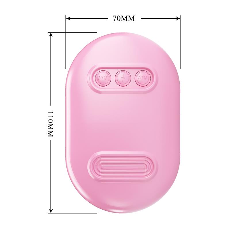 PRETTYLOVE - SURPRISE BOX HUEVO VIBRADOR Y PINZAS PARA PEZONES CON ELECTRO ESTIMULACIÓN ROSA