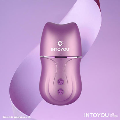 INTOYOU APP SERIES - SUVI ESTIMULADOR CON LICKING, BITING, SUCCIÓN Y VIBRACIÓN USB-C CON APP