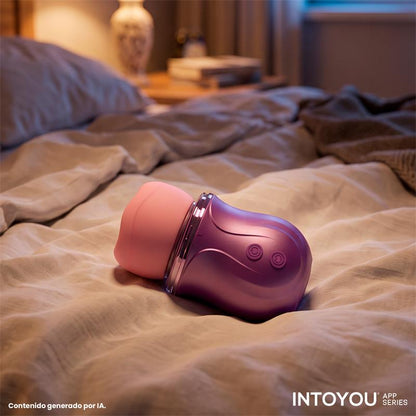 INTOYOU APP SERIES - SUVI ESTIMULADOR CON LICKING, BITING, SUCCIÓN Y VIBRACIÓN USB-C CON APP