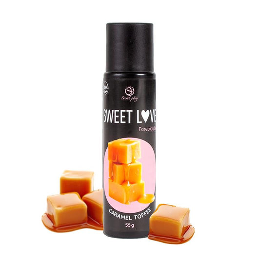 SECRET PLAY - SWEET LOVE LUBRICANTE CARAMELO TOFFEE 60 ML