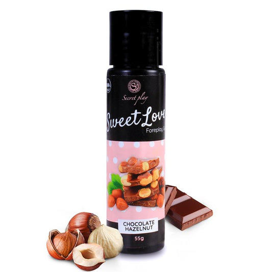 SECRET PLAY - SWEET LOVE LUBRICANTE CHOCOLATE & AVELLANAS 60 ML