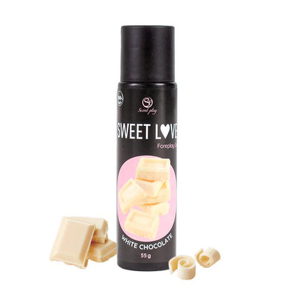 SECRET PLAY - SWEET LOVE LUBRICANTE CHOCOLATE BLANCO  60 ML
