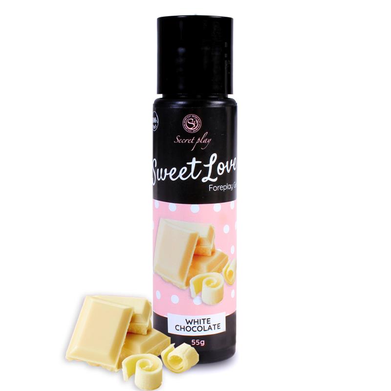 SECRET PLAY - SWEET LOVE LUBRICANTE CHOCOLATE BLANCO  60 ML