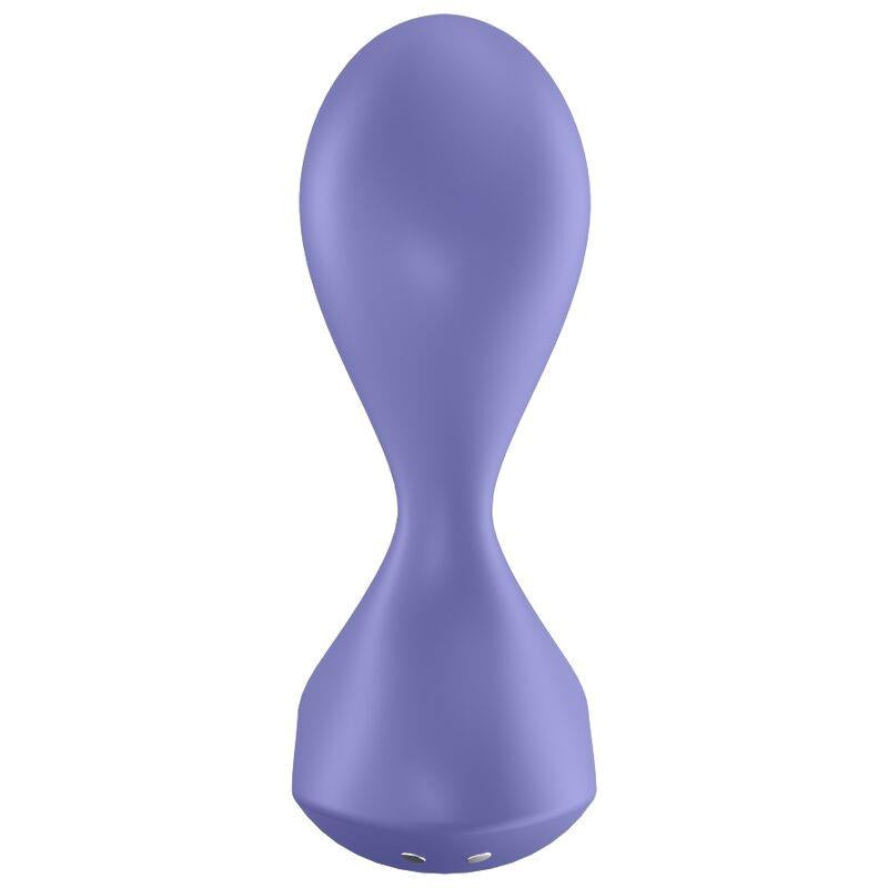 SATISFYER - SWEET SEAL PLUG ANAL CON VIBRACIÓN Y APP NEGRO