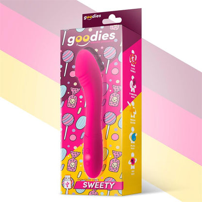 GOODIES - SWEETY VIBRADOR PUNTO G USB SILICONA FUCHSIA