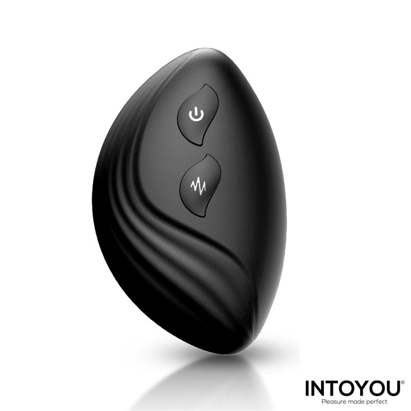 INTOYOU - SYNKOX GIRTH GAINER CON DOBLE ANILLO PARA EL PENE CON VIBRACIÓN