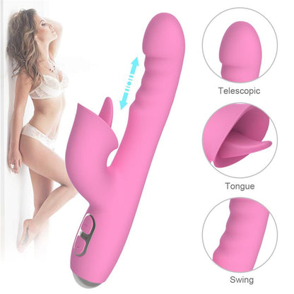 NALONE - T-MAY VIBRADOR CON EMPUJE Y MOVIMIENTO SWING
