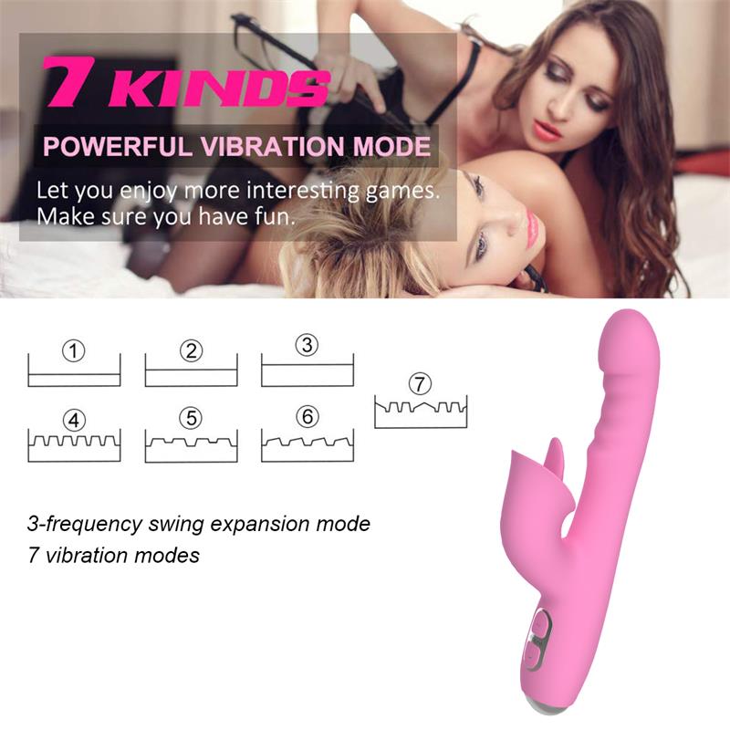 NALONE - T-MAY VIBRADOR CON EMPUJE Y MOVIMIENTO SWING