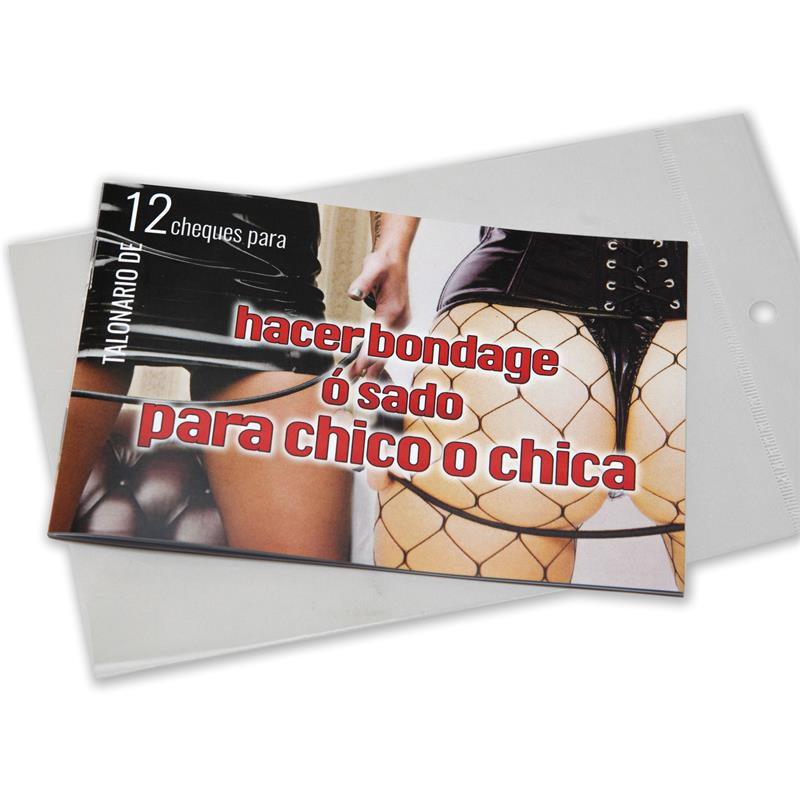 DIVERTY SEX - TALONARIO BONDAGE O SADO 12 CUPONES