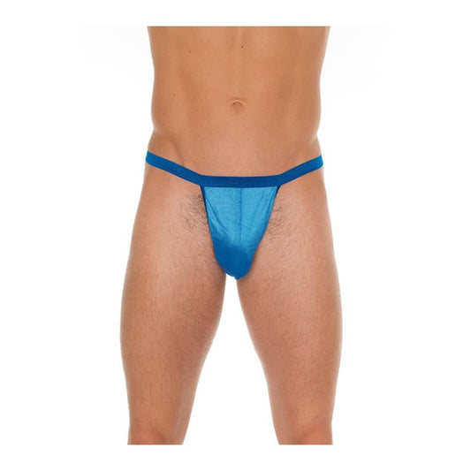 AMORABLE - TANGA AZUL TALLA ÚNICA