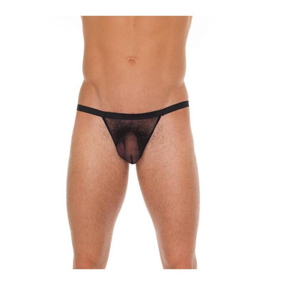 AMORABLE - TANGA NEGRO TALLA ÚNICA