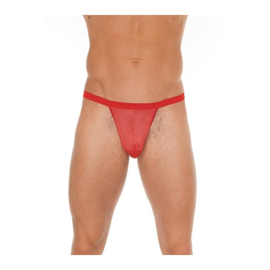 AMORABLE - TANGA ROJO TALLA ÚNICA