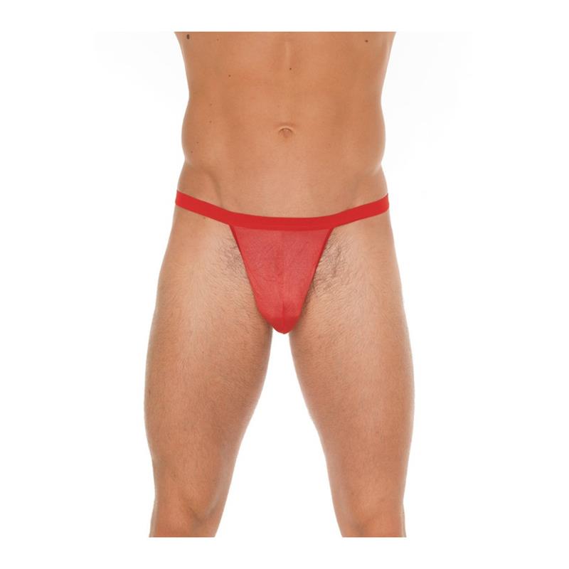 AMORABLE - TANGA ROJO TALLA ÚNICA