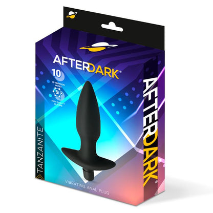 AFTERDARK - TANZANITE PLUG ANAL CON VIBRACIÓN