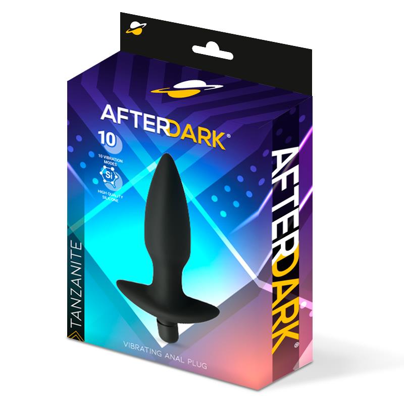 AFTERDARK - TANZANITE PLUG ANAL CON VIBRACIÓN