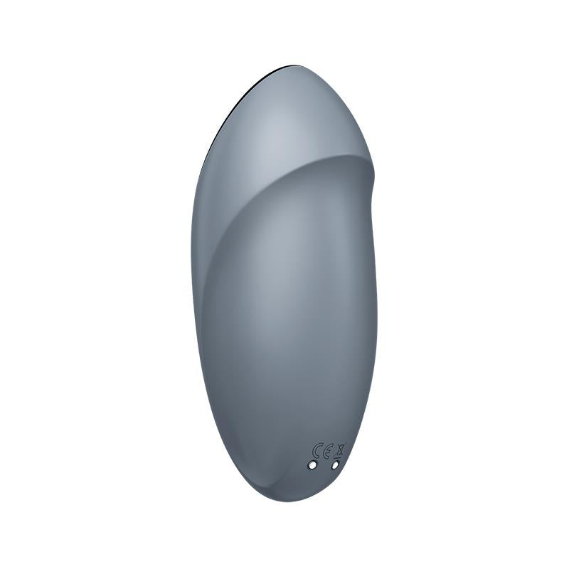 SATISFYER - TAP AND CLIMAX 1 VIBRADOR Y TAPPING GRIS