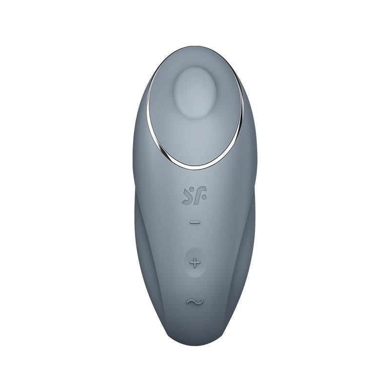 SATISFYER - TAP AND CLIMAX 1 VIBRADOR Y TAPPING GRIS