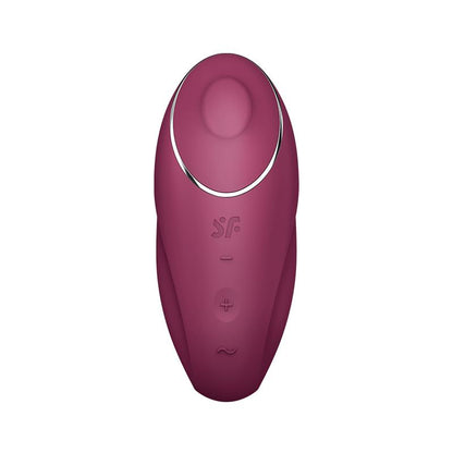 SATISFYER - TAP AND CLIMAX 1 VIBRADOR Y TAPPING ROJO