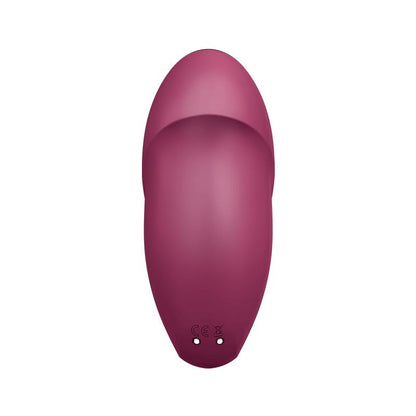 SATISFYER - TAP AND CLIMAX 1 VIBRADOR Y TAPPING ROJO