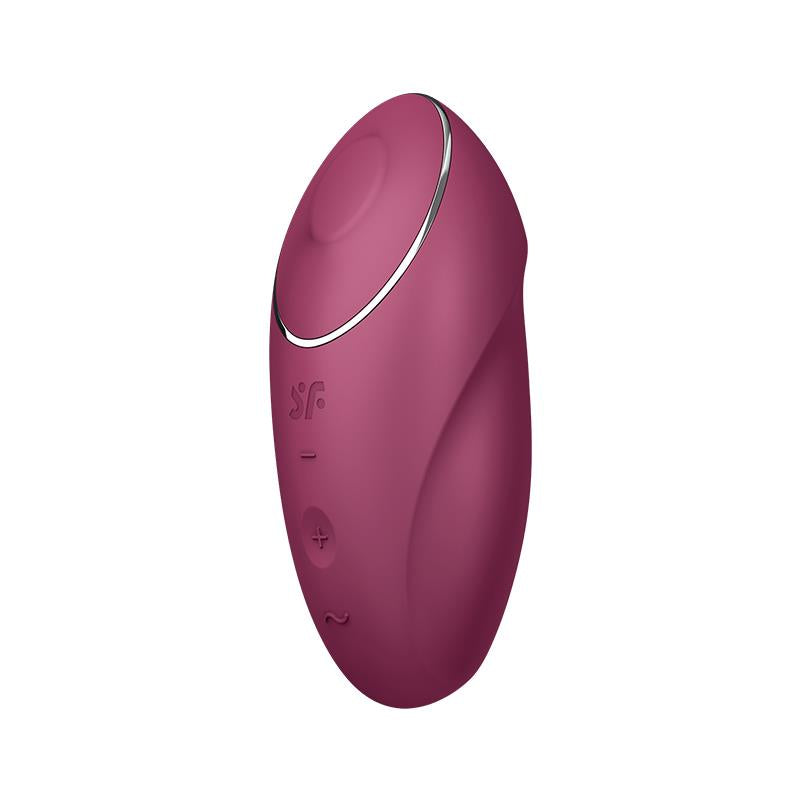 SATISFYER - TAP AND CLIMAX 1 VIBRADOR Y TAPPING ROJO