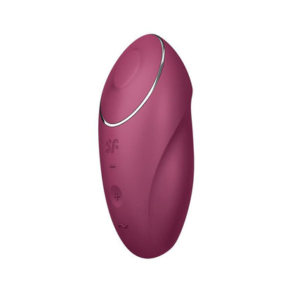 SATISFYER - TAP AND CLIMAX 1 VIBRADOR Y TAPPING ROJO