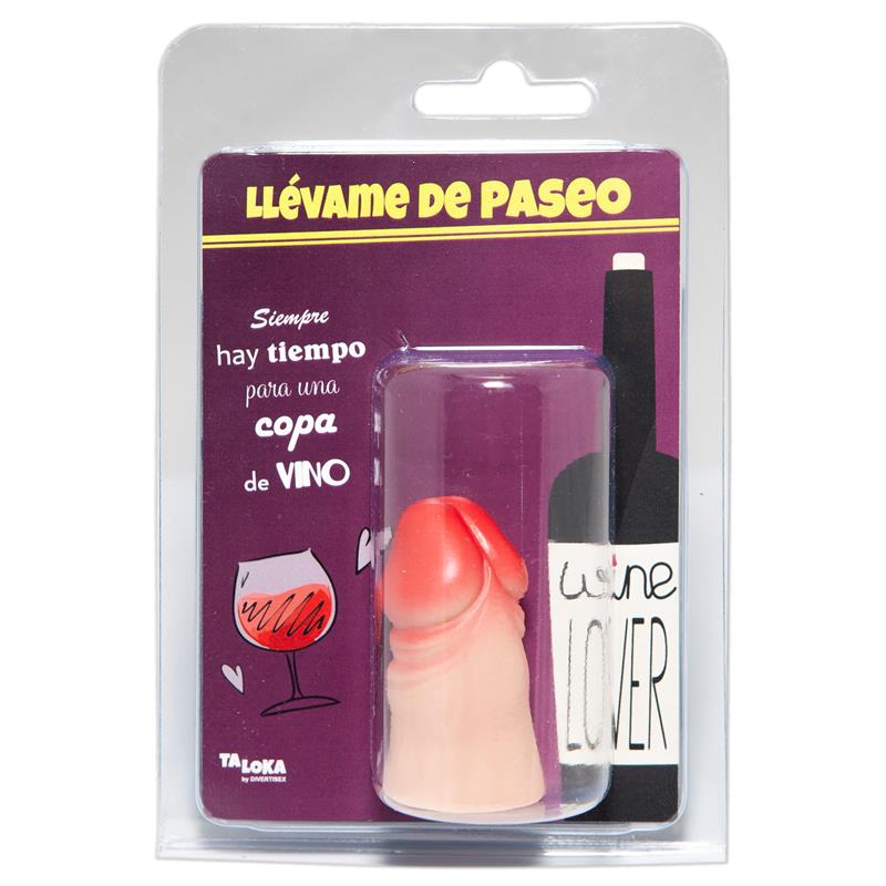 TALOKA - TAPÓN PARA BOTELLA EN FORMA DE PENE