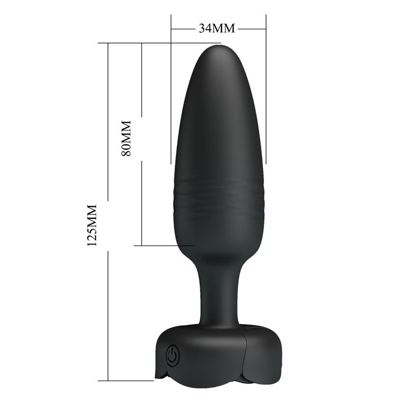 PRETTYLOVE - TARION PLUG ANAL CON VIBRACIÓN Y THRUSTING
