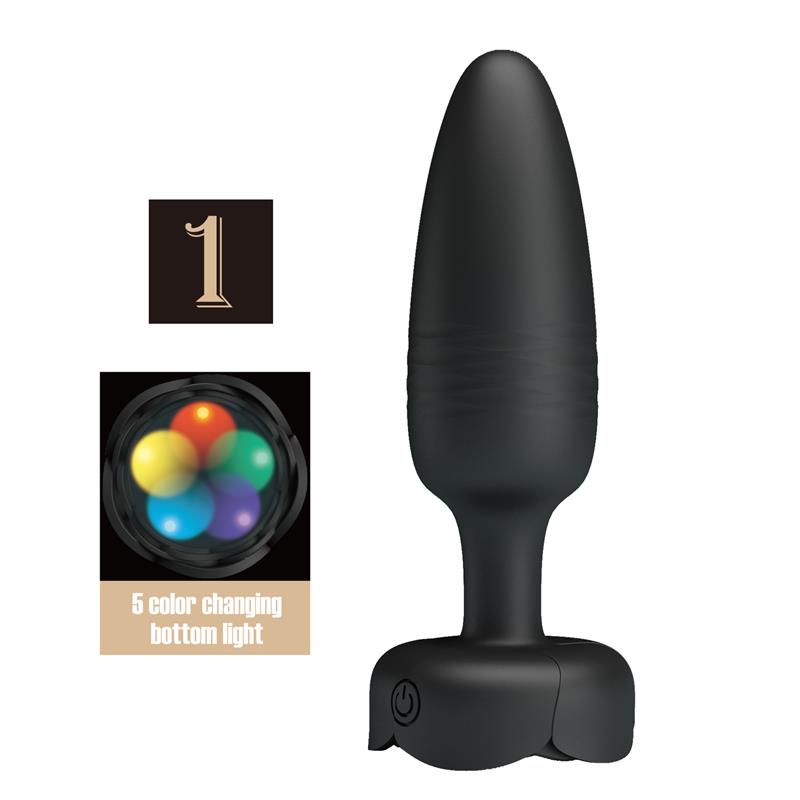 PRETTYLOVE - TARION PLUG ANAL CON VIBRACIÓN Y THRUSTING