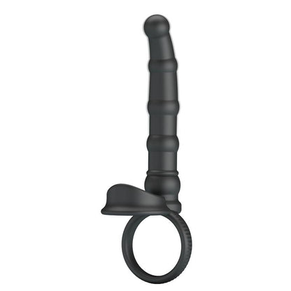 PRETTYLOVE - TATUM PLUG ANAL CON ANILLO PARA EL PENE CON VIBRACIÓN