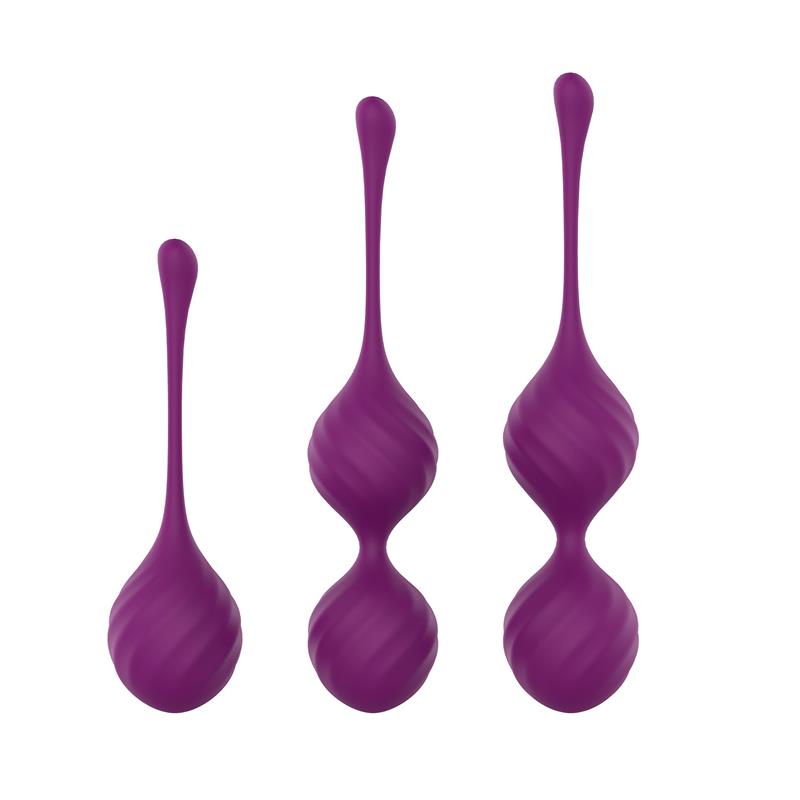 ENGILY ROSS - TAYLOR 2.0 BOLAS KEGEL SILICONA PÚRPURA