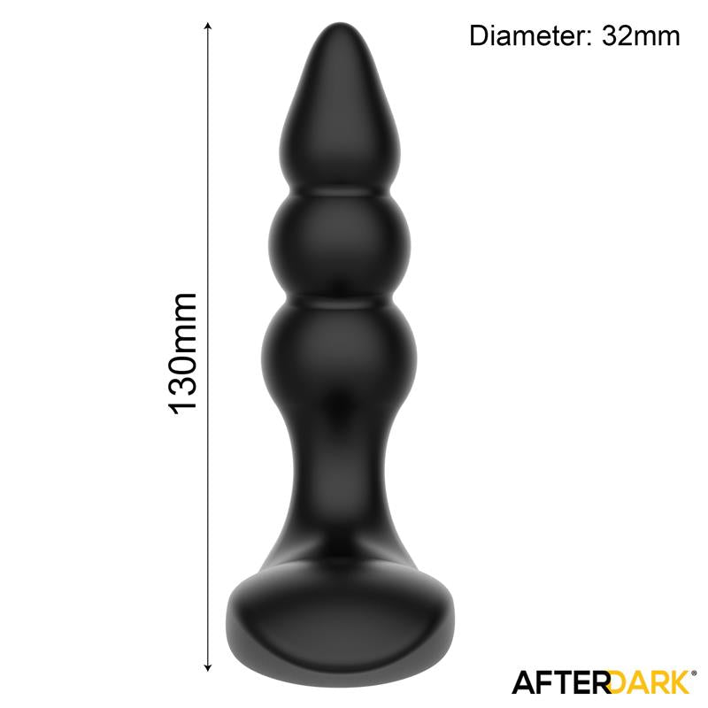 AFTERDARK - TAYRON MASAJEADOR PROSTÁTICO CON VIBRACIÓN Y CONTROL REMOTO