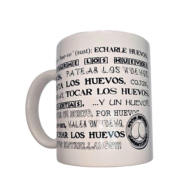 DIVERTY SEX - TAZA MUG SINONIMOS HUEVOS 370ML