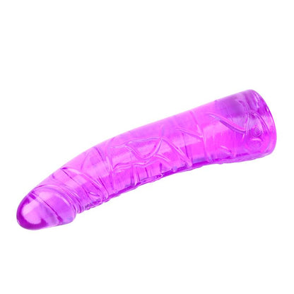 CHISA - TEASER JELLY DILDO 18.6CM PURPURA