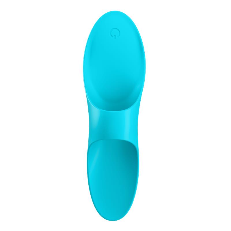 SATISFYER - TEASER DEDAL VIBRADOR AZUL LIGHT