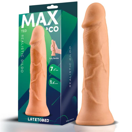 MAX & CO - TED DILDO REALISTA 7.1 NATURAL