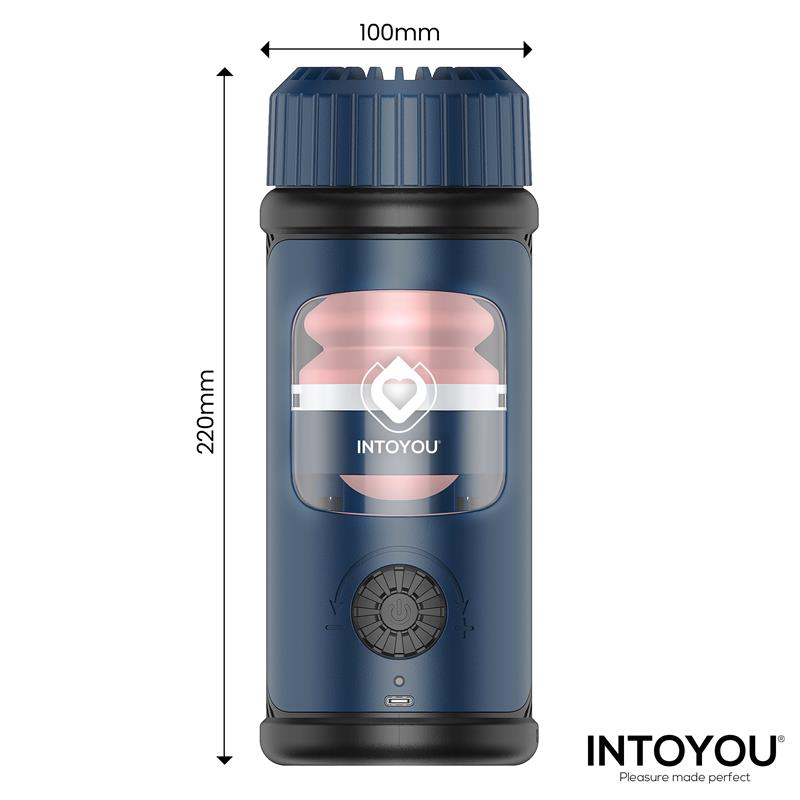 INTOYOU - TENKRO MASTURBADOR CON THRUSTING Y CALOR USB-C
