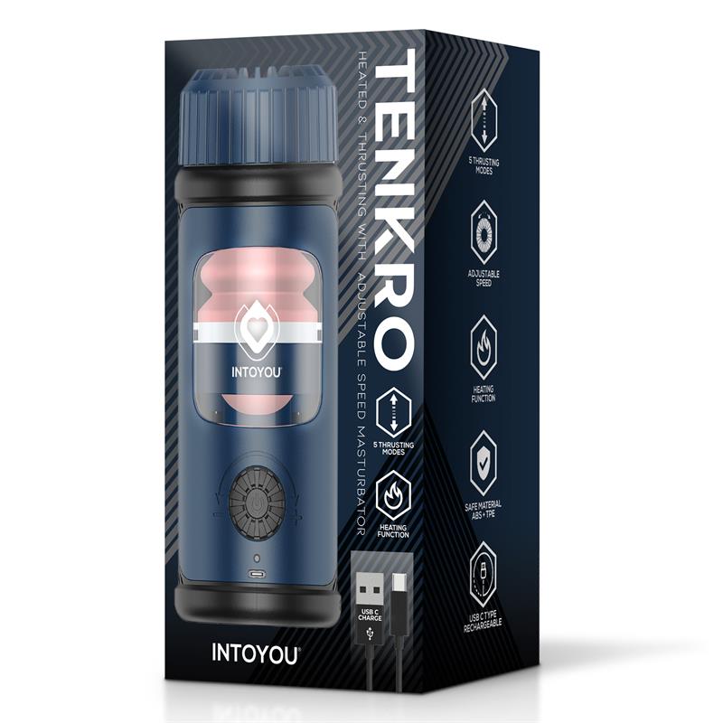 INTOYOU - TENKRO MASTURBADOR CON THRUSTING Y CALOR USB-C