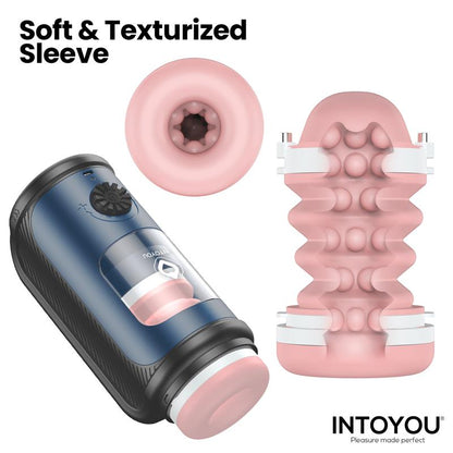 INTOYOU - TENKRO MASTURBADOR CON THRUSTING Y CALOR USB-C