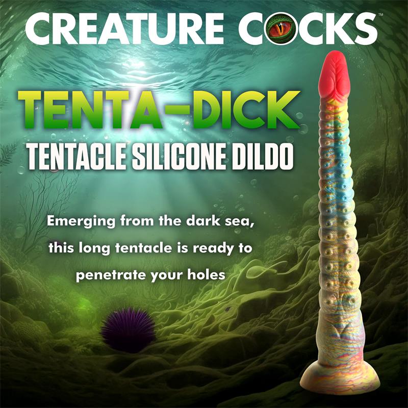 CREATURE COCKS - TENTA-DICK DILDO TENTÁCULO SILICONA