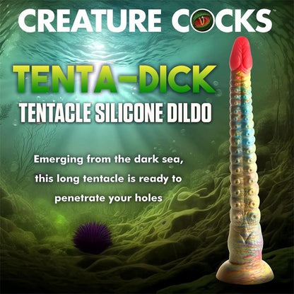 CREATURE COCKS - TENTA-DICK DILDO TENTÁCULO SILICONA