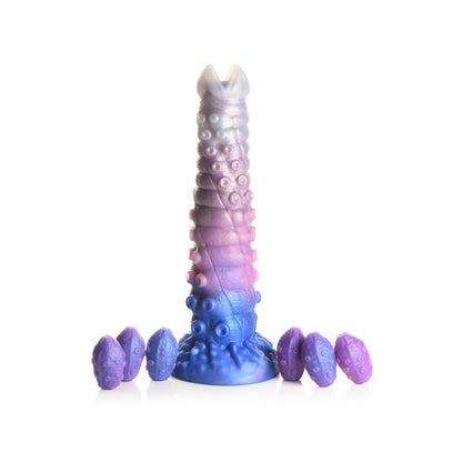 CREATURE COCKS - TENTA-QUEEN DILDO OVIPOSITOR CON 6 HUEVOS