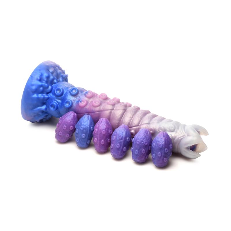 CREATURE COCKS - TENTA-QUEEN DILDO OVIPOSITOR CON 6 HUEVOS